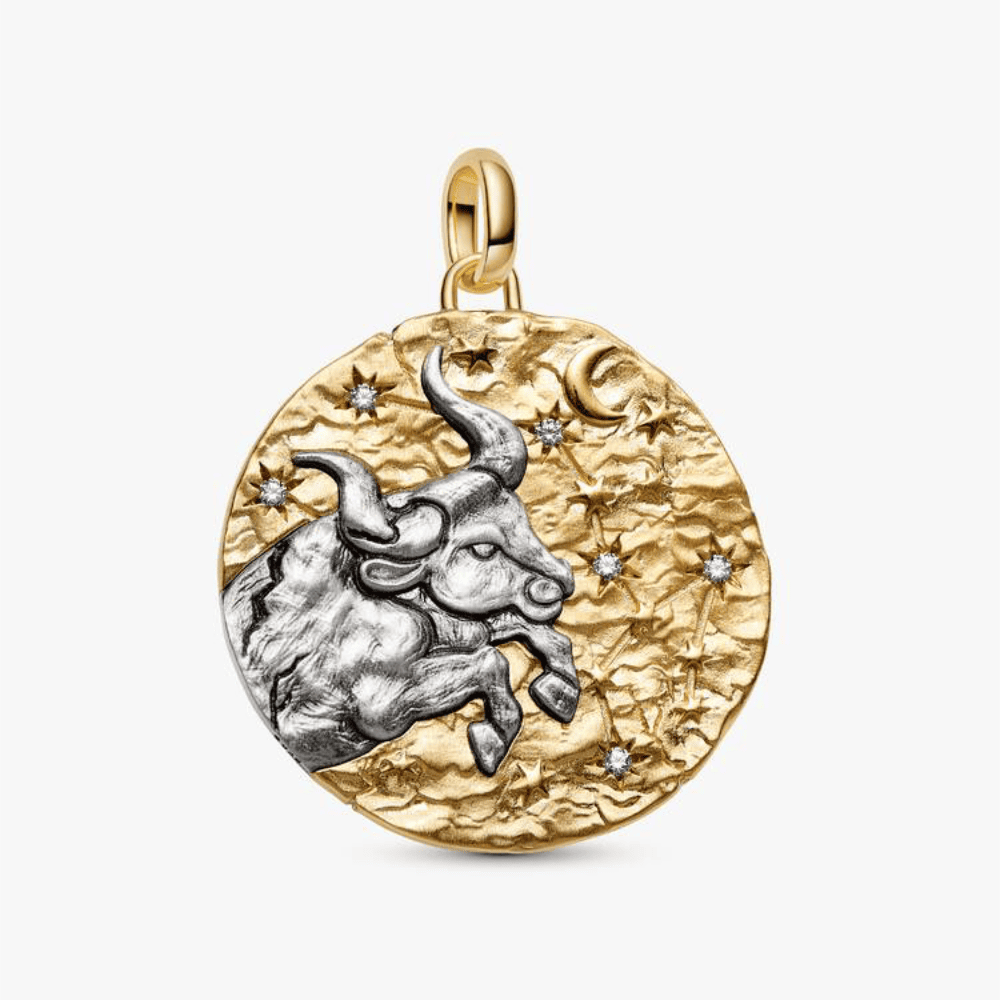 Charm Medallion XL Toro "Fortitudo Animi"