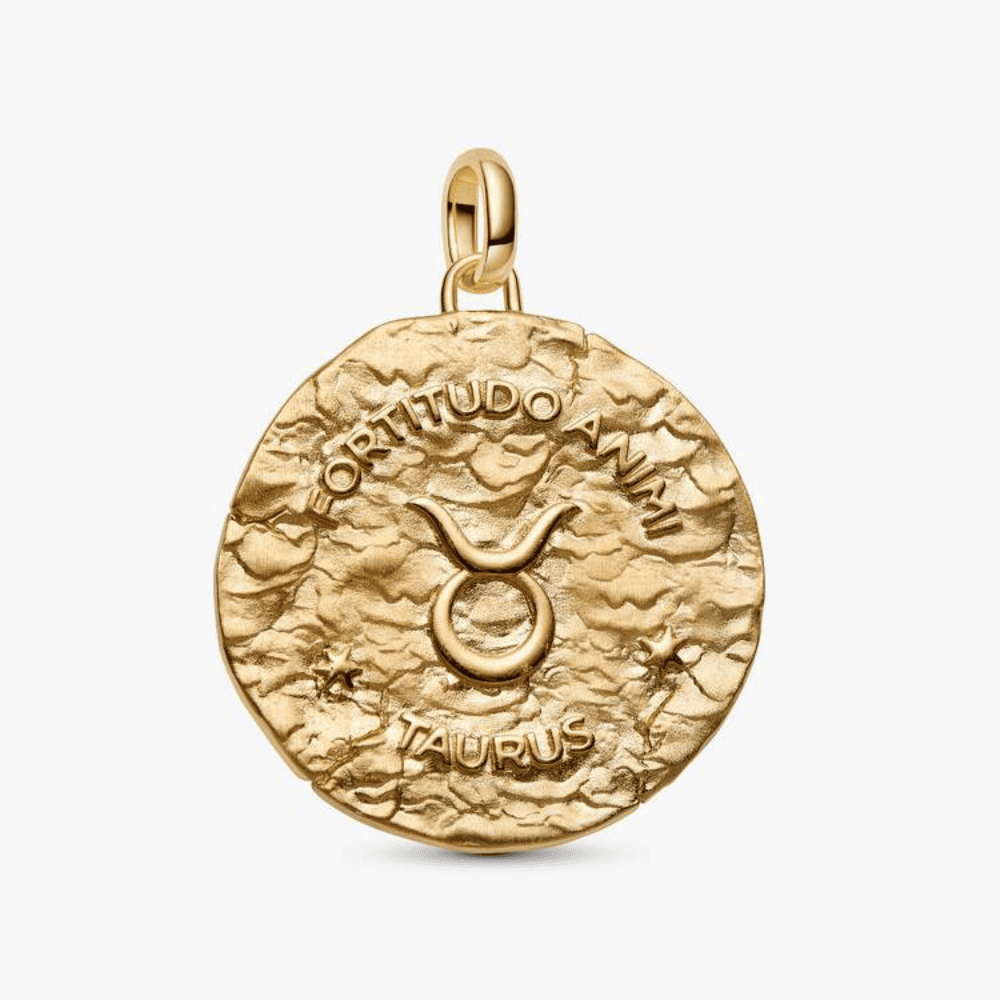 Charm Medallion XL Toro "Fortitudo Animi"