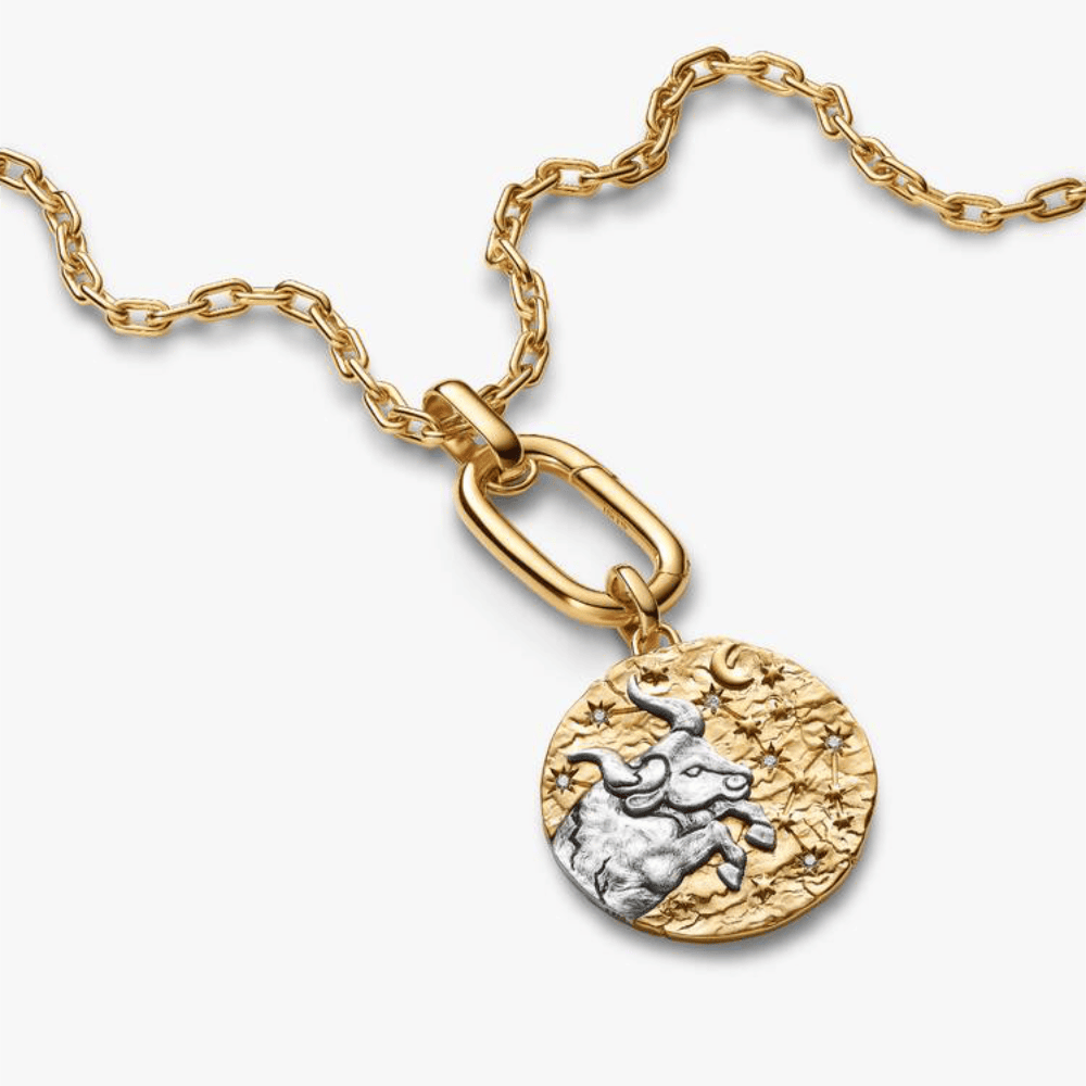 Charm Medallion XL Toro "Fortitudo Animi"