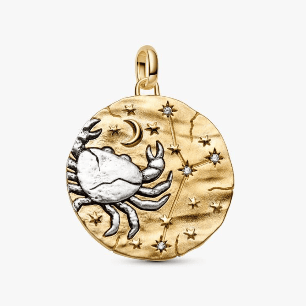 Charm Medallion XL Cancro "Intuitio Animi"