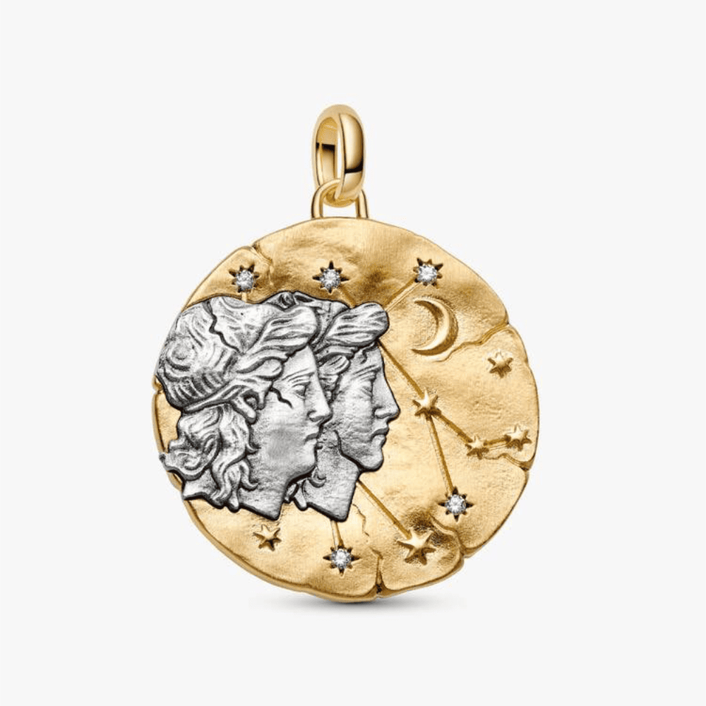 Charm Medallion XL Gemelli "Sapere Aude"