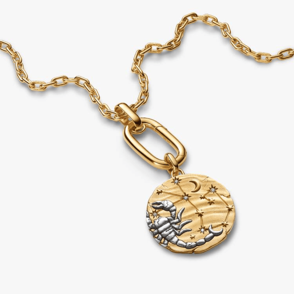 Charm Medallion XL Scorpione "Noli Timere"