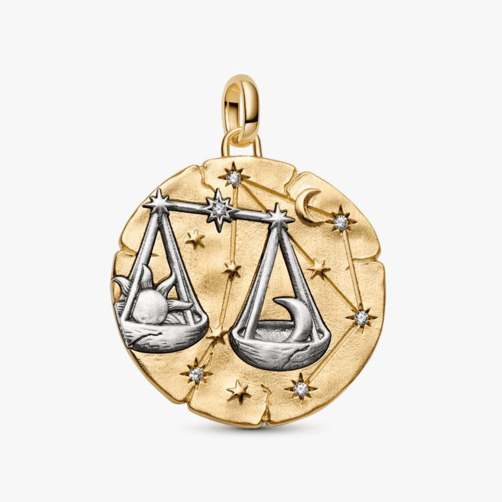 Charm Medallion XL Bilancia "Aequilibrium Animae"
