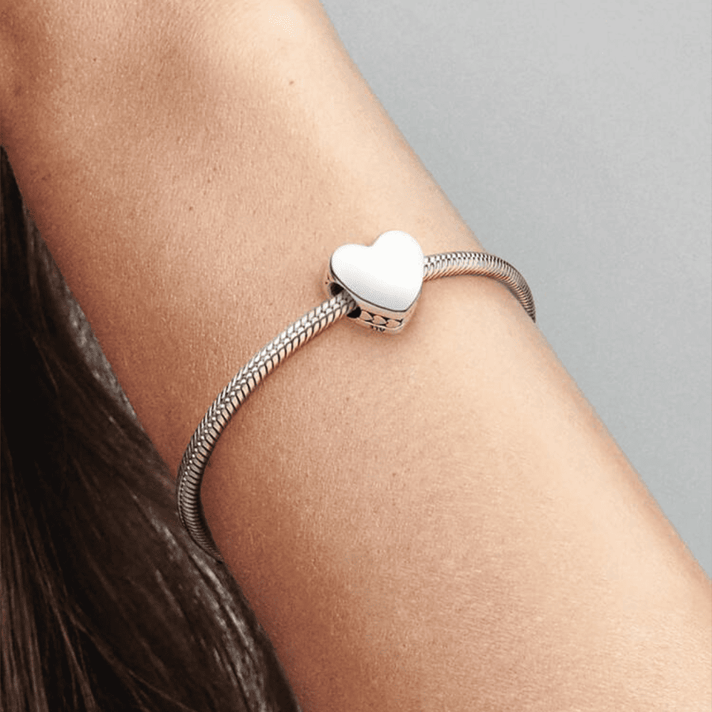 Charm Cuore da incidere