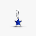 Charm mini pendente Stella blu