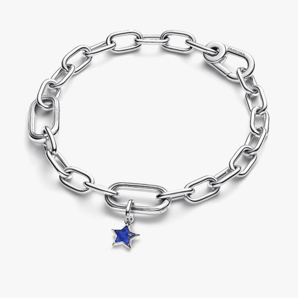 Charm mini pendente Stella blu