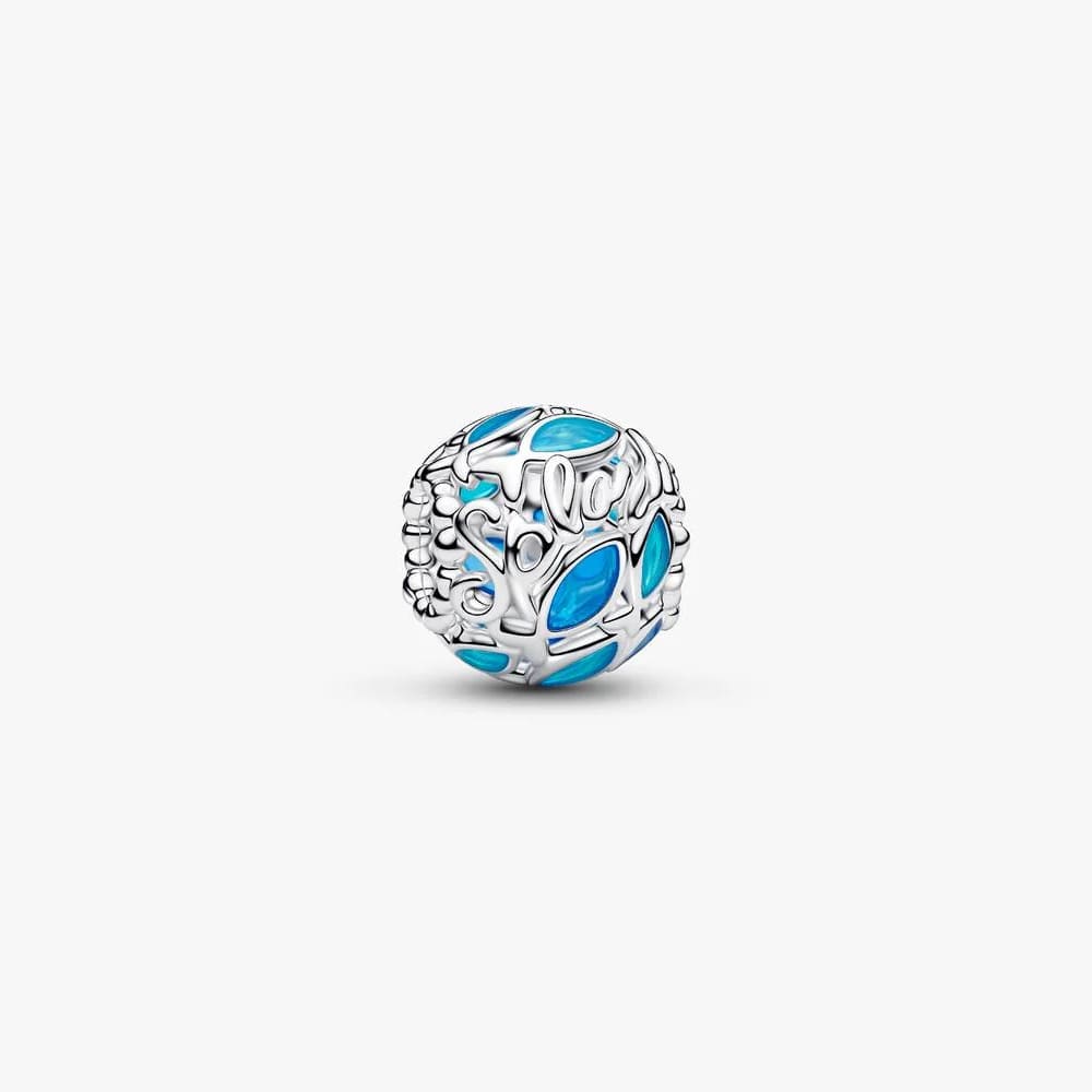 Charm Openwork Pesciolini nel mare