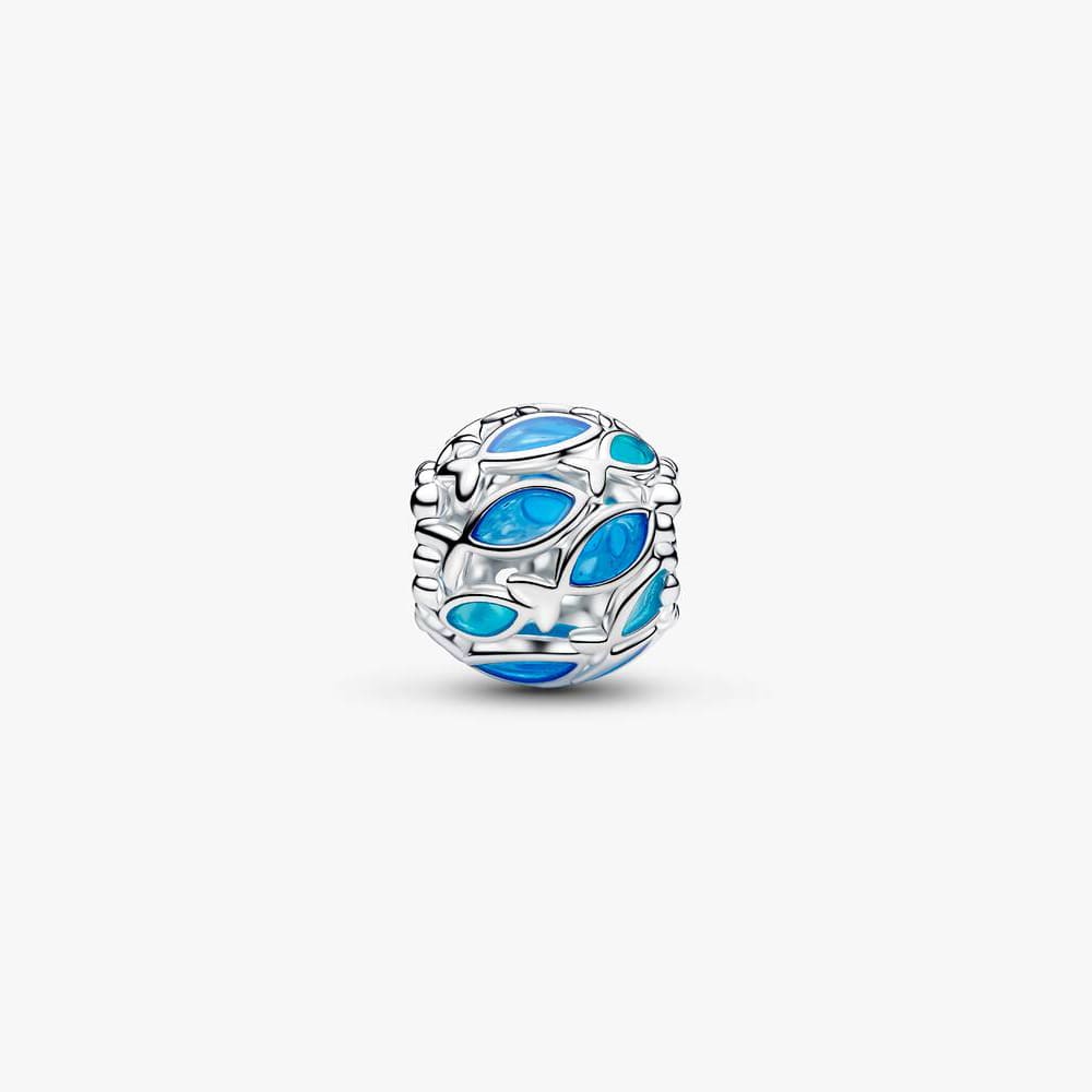 Charm Openwork Pesciolini nel mare