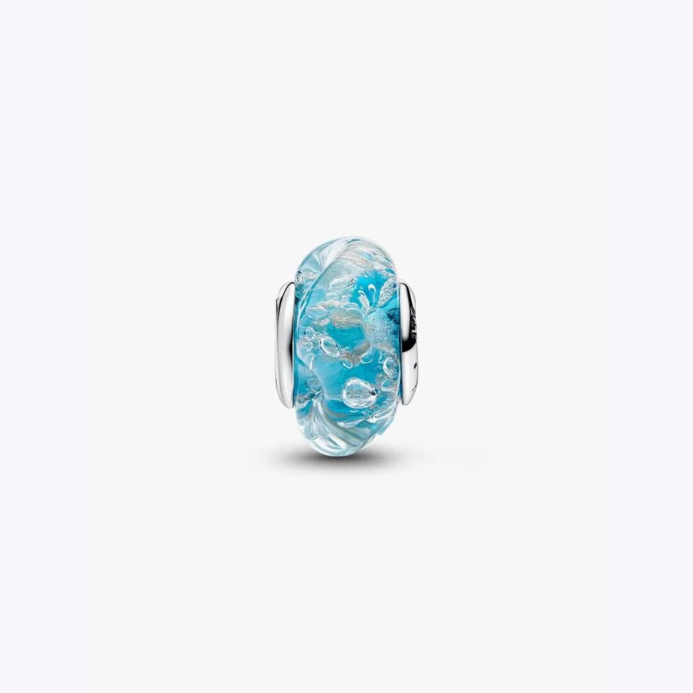Charm Vetro di Murano Acqua Cristallina