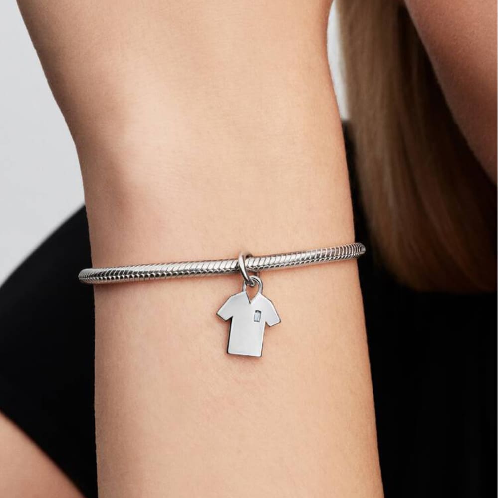 Charm Pendente Maglia da Calcio da incidere