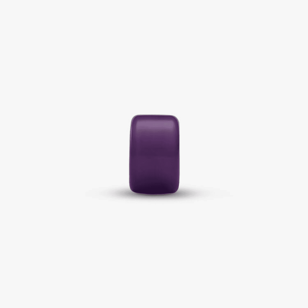 Mini Charm Vetro di Murano Viola