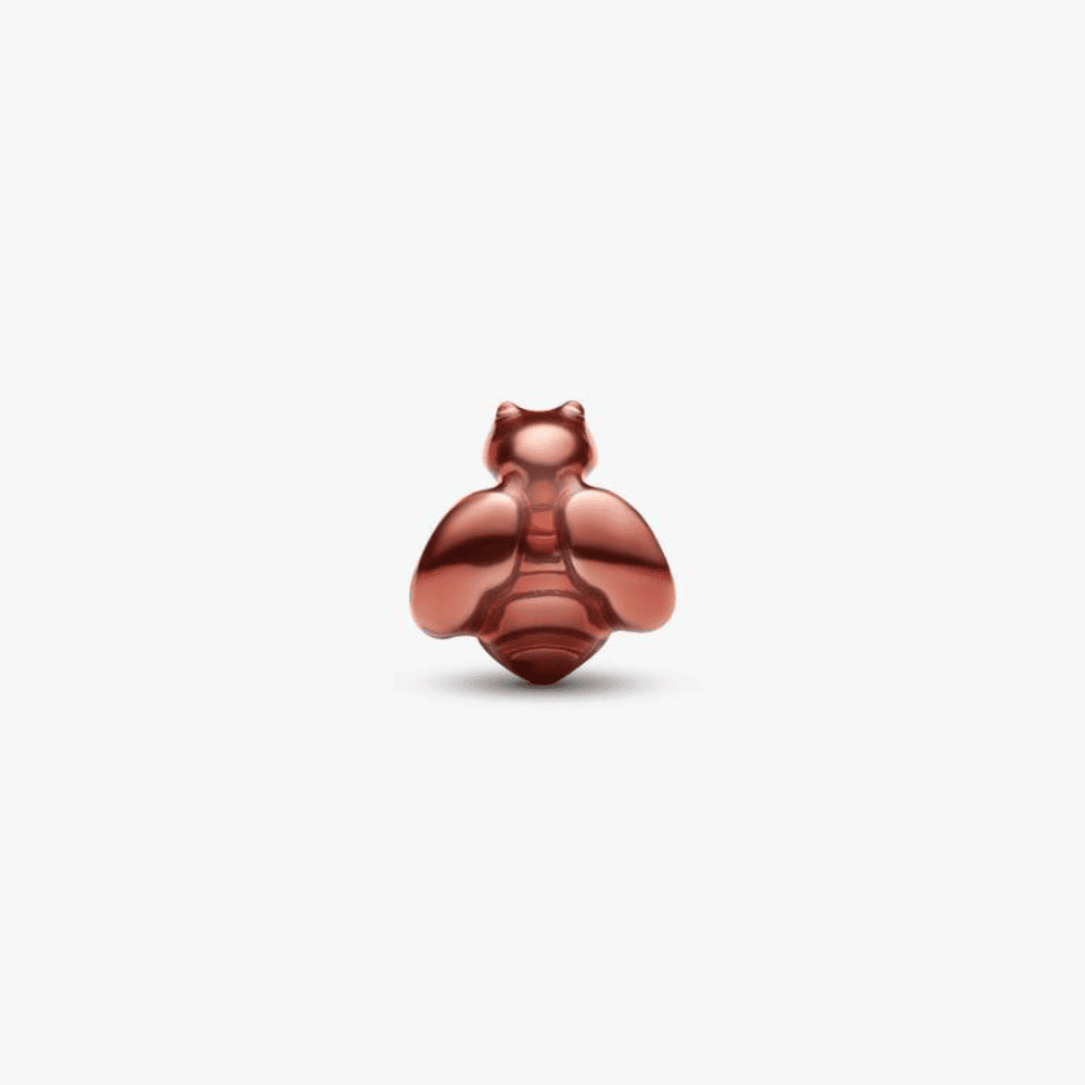 Mini Charm Ape effetto metallico arancione