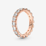 Pandora | Anello Fascia Scintillante Oro Rosa