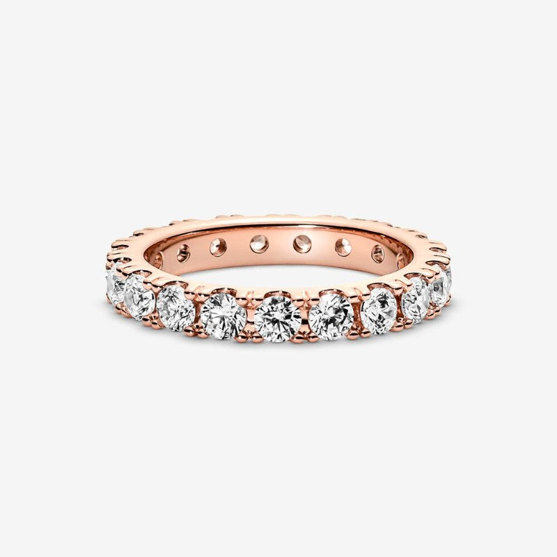 Pandora | Anello Fascia Scintillante Oro Rosa