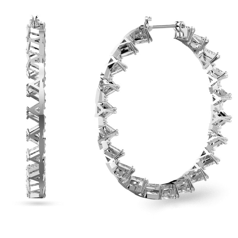SWAROVSKI | Orecchini a cerchio Millenia
