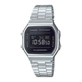 Orologio Casio Iconic Collection Argento e Nero A168WEM-1EF