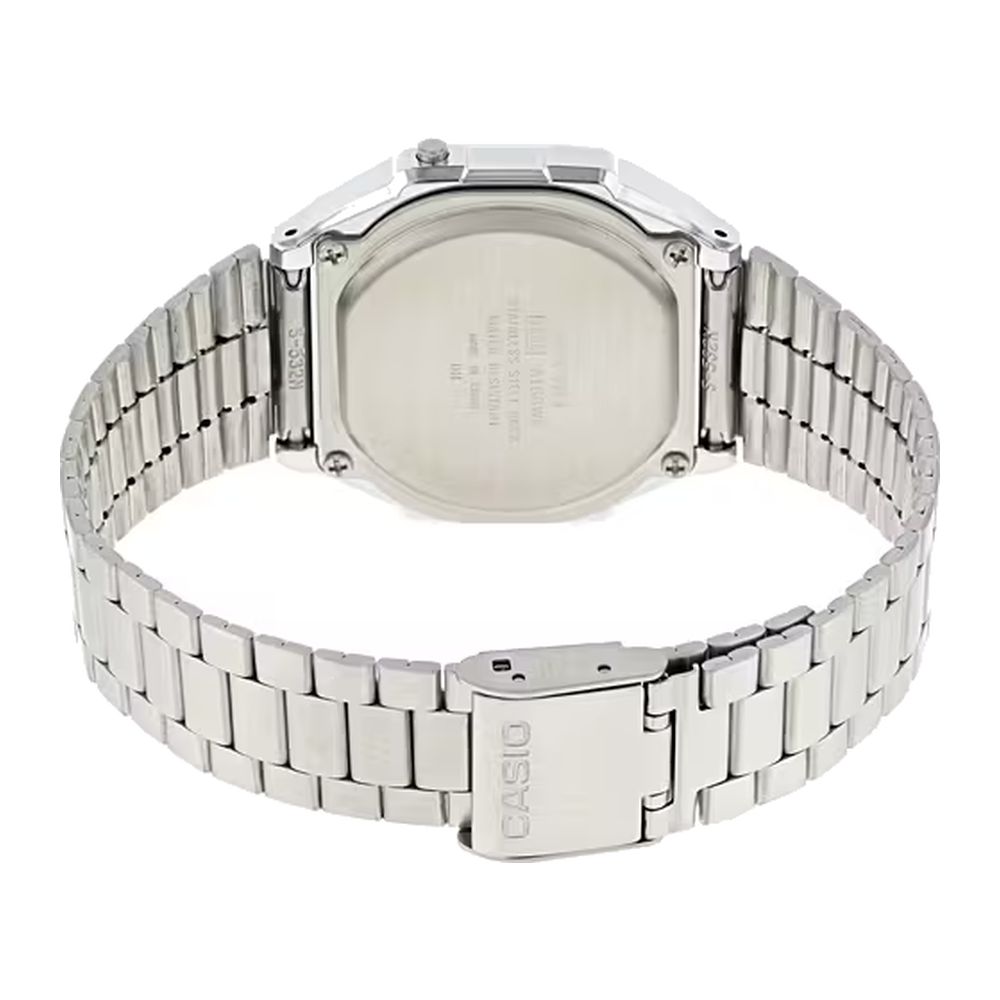 Orologio Casio Iconic Collection Argento e Nero A168WEM-1EF - foto 2