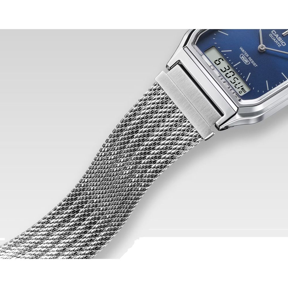 Orologio Casio Edgy Collection Argento e Blu AQ-230EM-2AEF - foto 3
