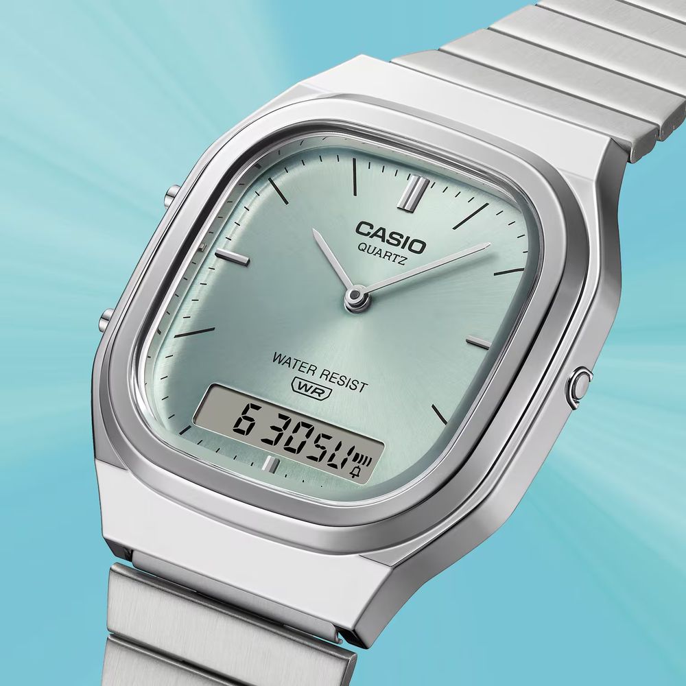 Orologio Casio AQ-240E Series Azzurro AQ-240E-2AEF - foto 3