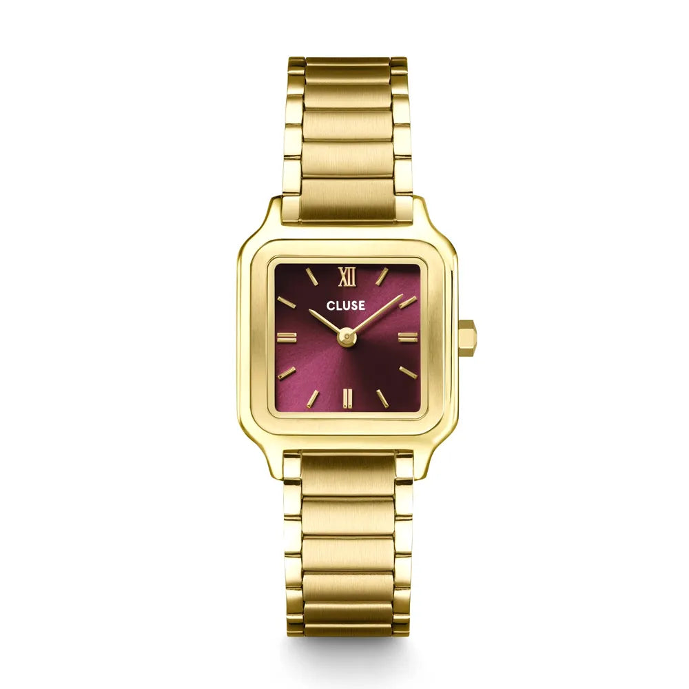Cluse Gracieuse Petite 31 x 24 mm quadrante rosso CW11812