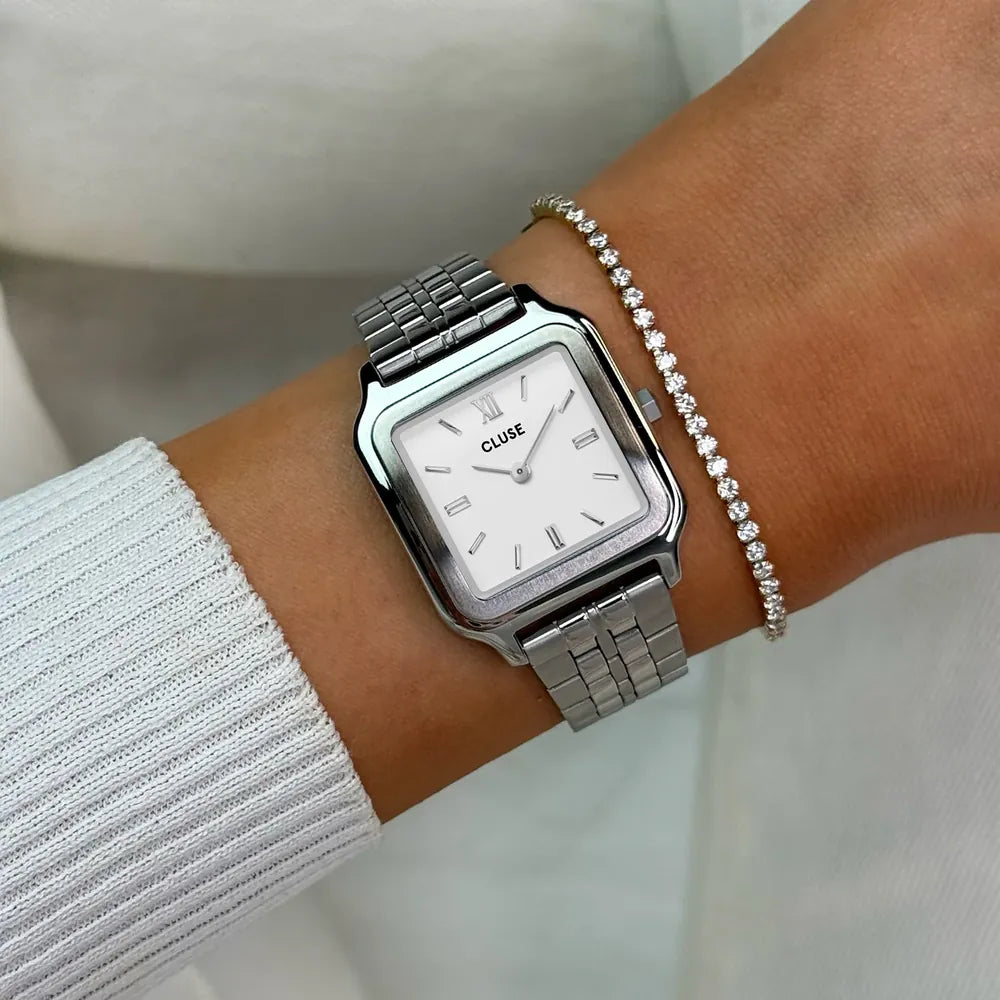 Cluse Gracieuse 28 mm quadrante bianco CW11907