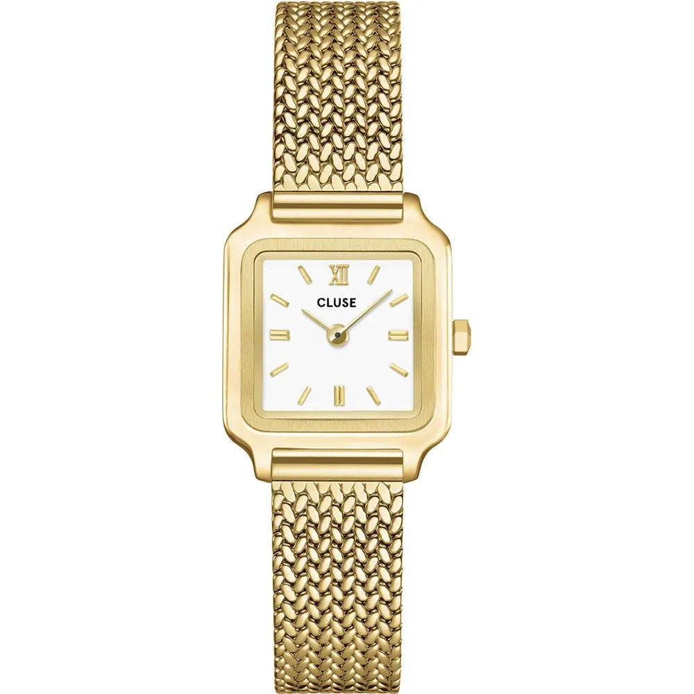 Cluse Gracieuse Mini 27 x 21 mm quadrante bianco CW15509