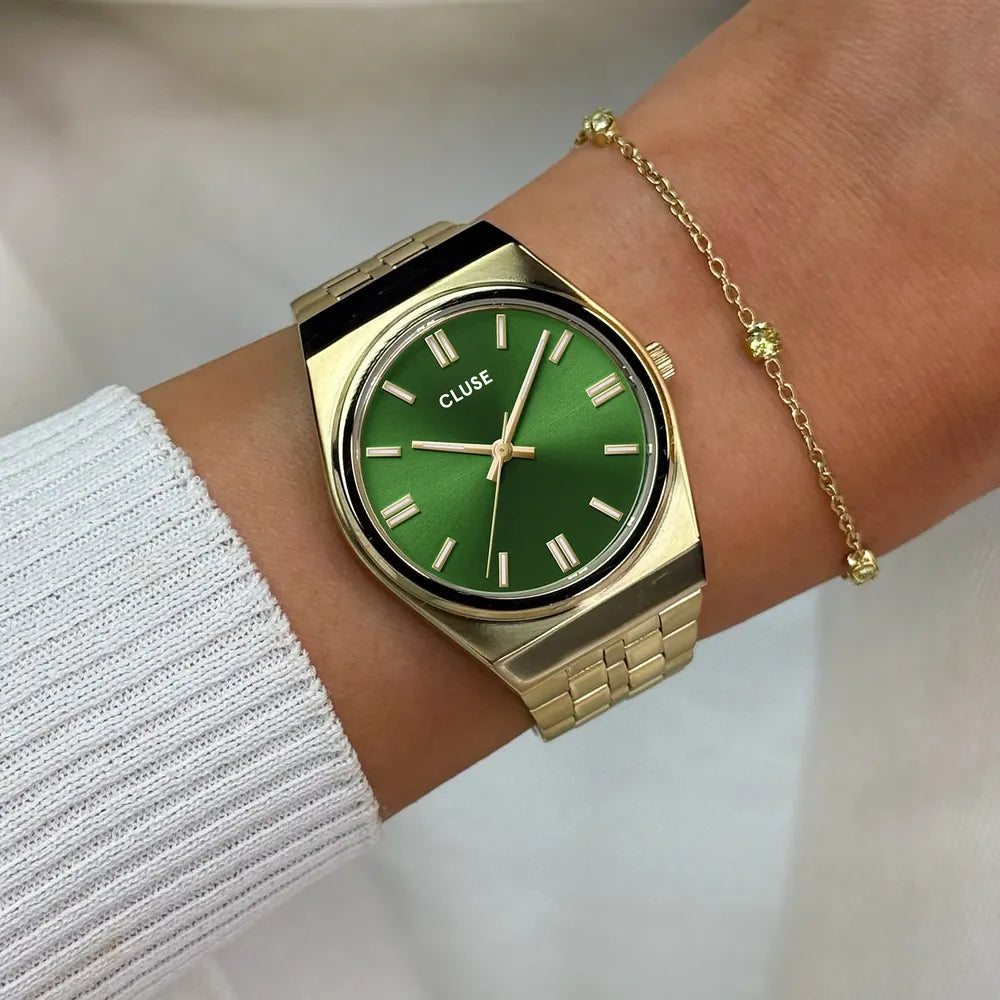 Cluse Retro 70s 33 mm quadrante verde CW35105