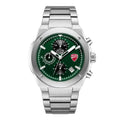 Ducati Corse Stelvio DTWGI0003103 quadrante verde, bracciale in acciaio