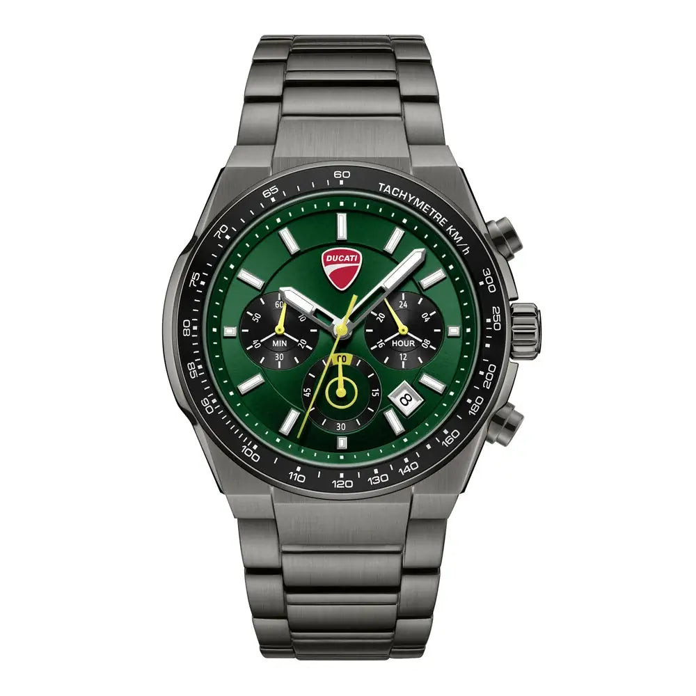 Ducati Corse Nitro DTWGI0003202 gunmetal con quadrante verde