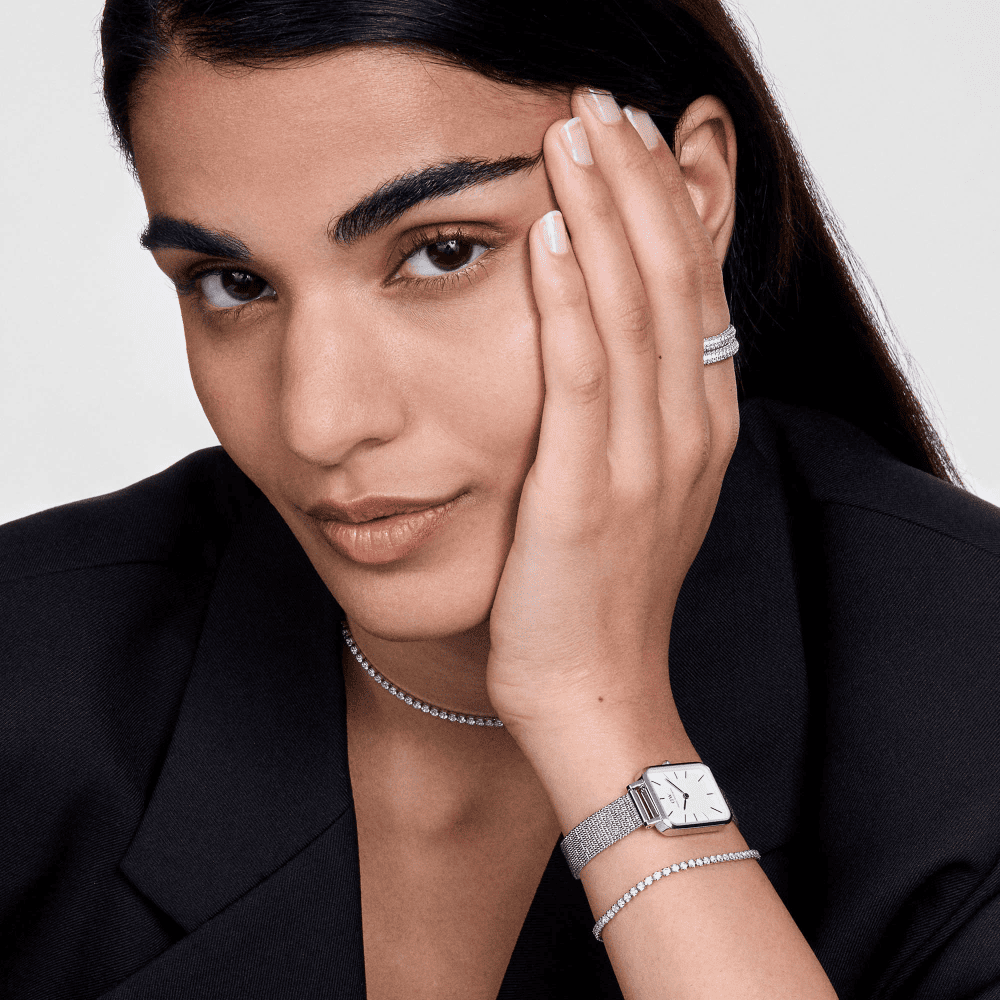 Daniel Wellington |  Quadro Pressed Sterling
