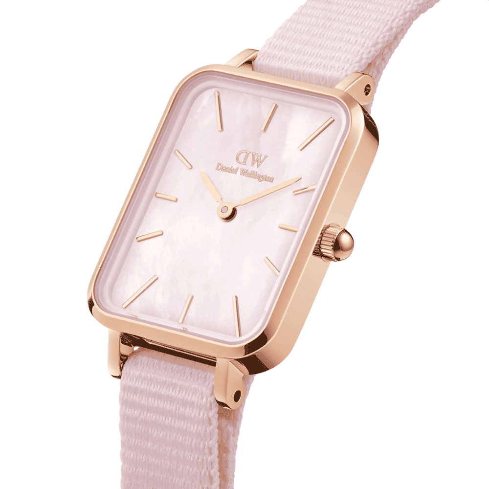 Daniel Wellington | Quadro Coral Pink MoP Rose Gold