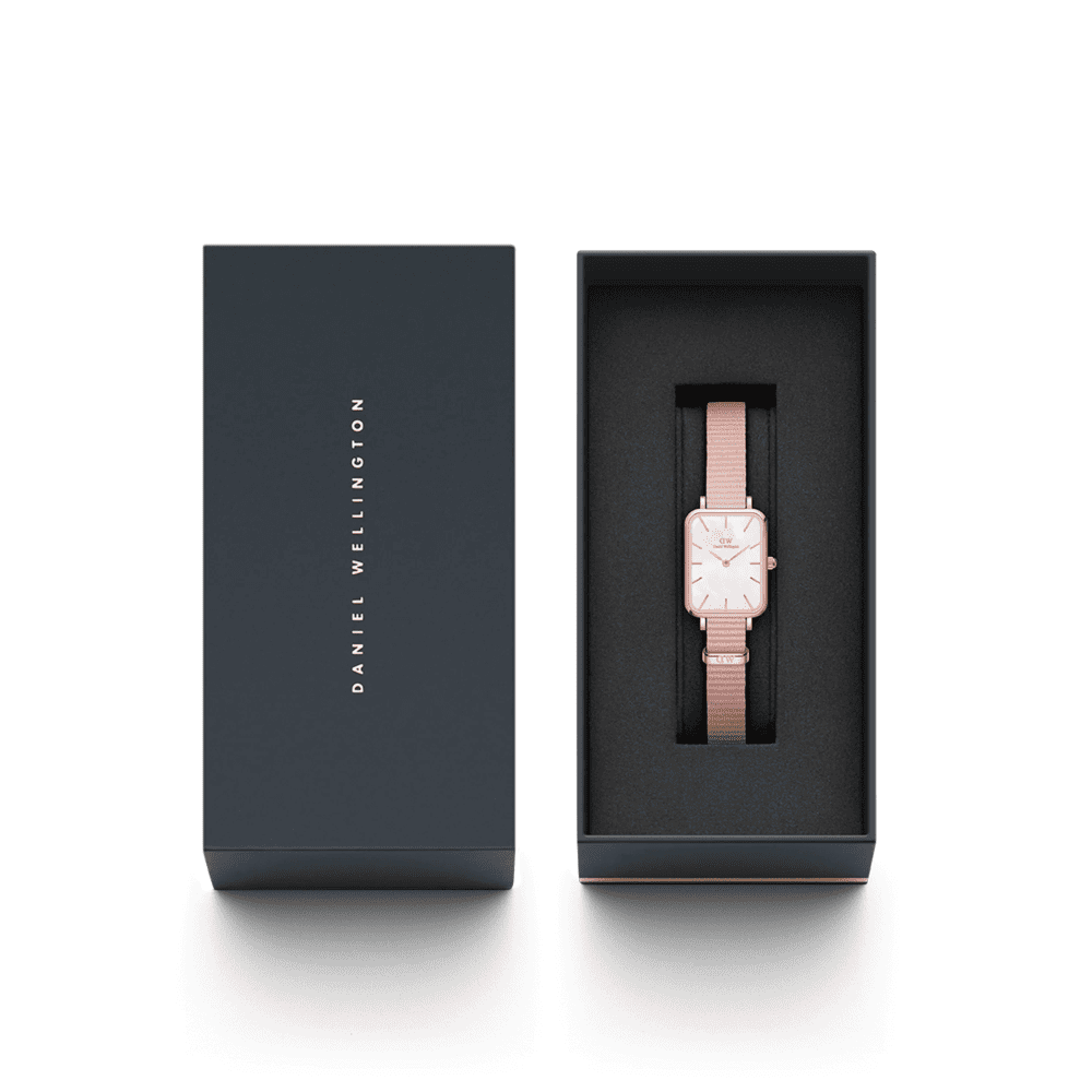 Daniel Wellington | Quadro Coral Pink MoP Rose Gold