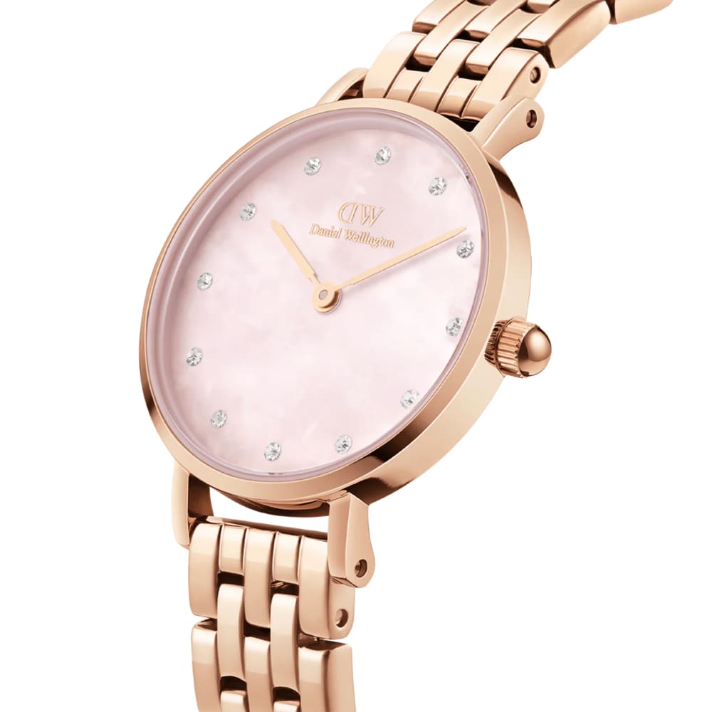 Daniel Wellington | Petite Lumine 5-Link Melrose Pink MoP