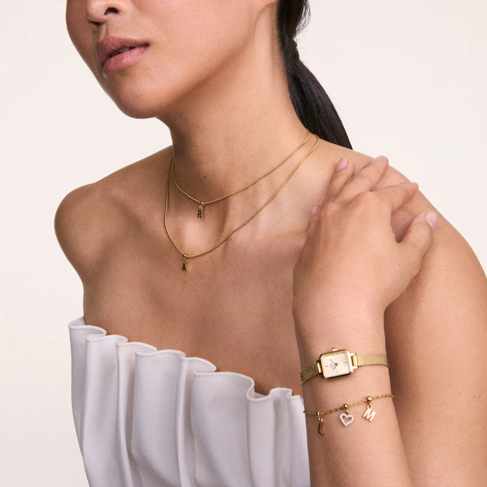 Daniel Wellington | Quadro Mini Evergold Champagne