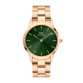 Daniel Wellington | Iconic Link Emerald Green Rose Gold