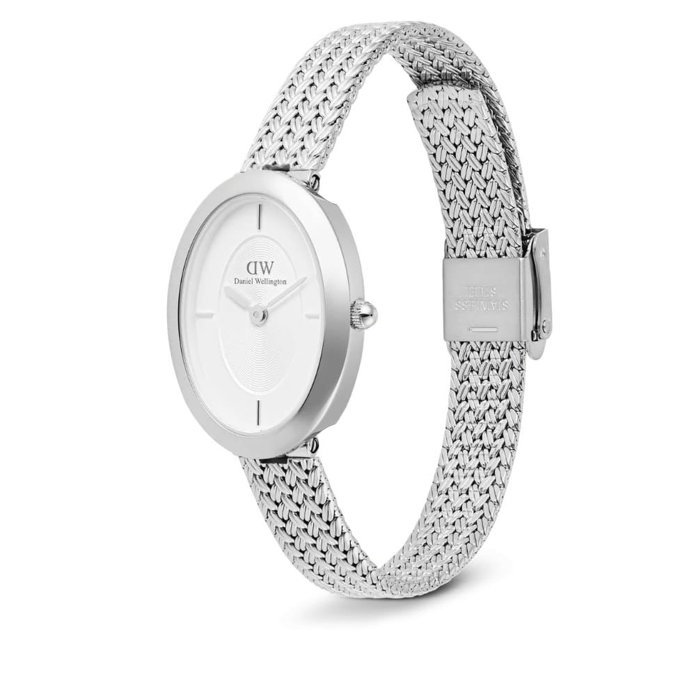 Daniel Wellington | Juliette Braided Mesh White Sunray Silver