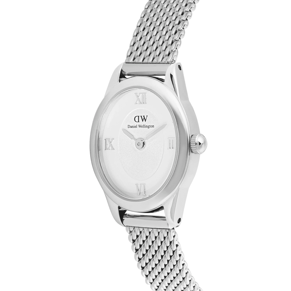 Daniel Wellington |  Ophelia Mini Mesh White Silver