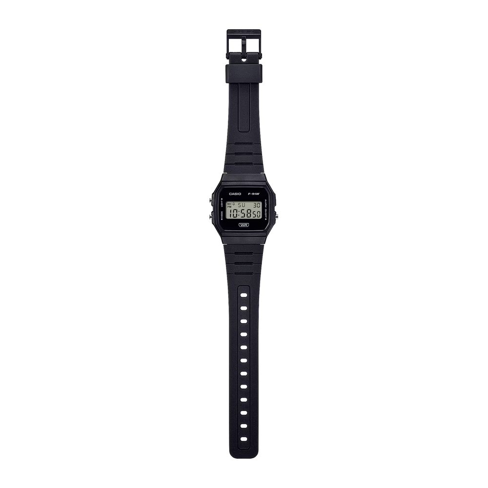 Orologio Casio Timeless Collection Nero F-91WF-1AEF - foto 2