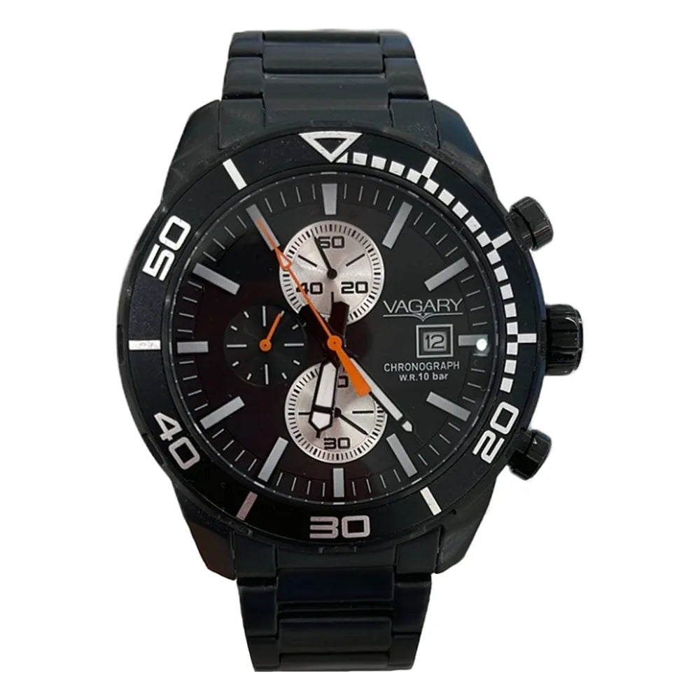 Vagary Aqua39 Crono 44 mm quadrante nero IA9-641-51