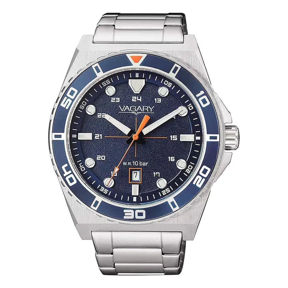 Vagary Aqua39 42 mm quadrante blu IB9-310-71