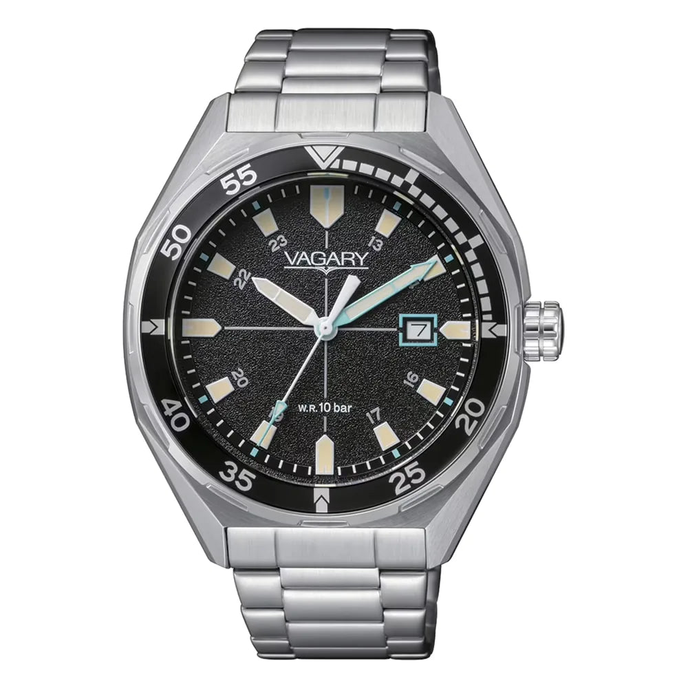 Vagary Aqua39 41 mm quadrante nero IB9-417-51