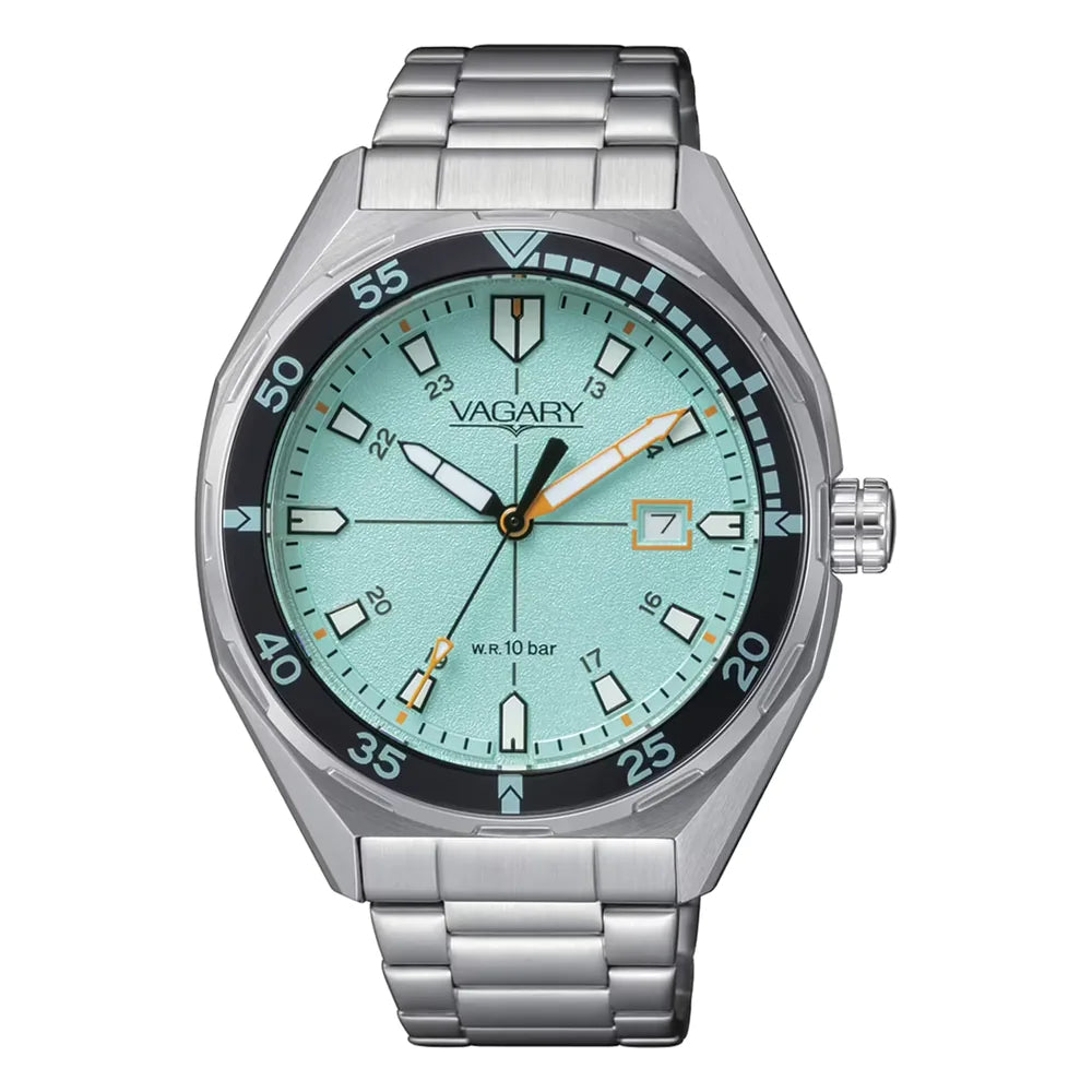 Vagary Aqua39 41 mm quadrante turchese IB9-417-73