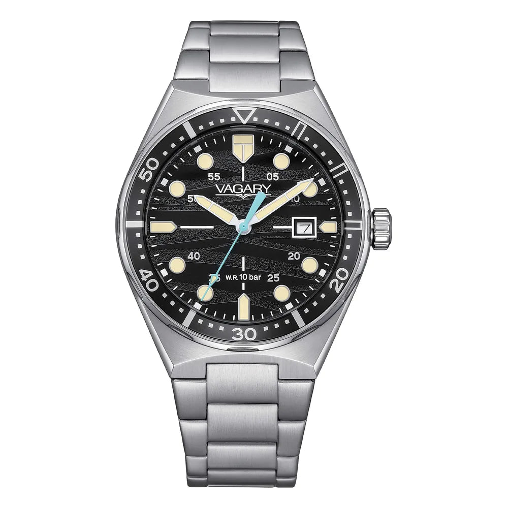Vagary Aqua39 39 mm quadrante nero IB9-514-51