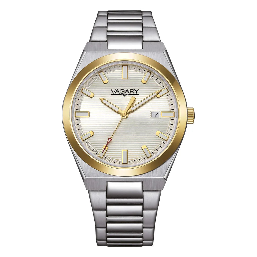 Vagary Timeless 38 mm quadrante argentato IB9-735-11