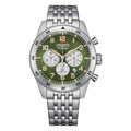 Vagary FlyBoy Crono 41 mm quadrante verde IV2-117-41