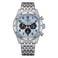 Vagary FlyBoy Crono 41 mm quadrante azzurro ghiaccio IV2-117-71