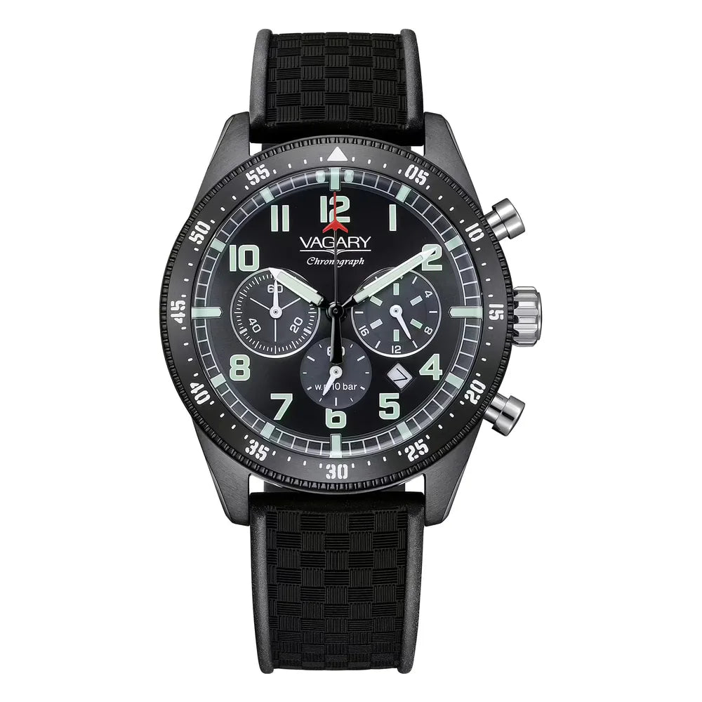 Vagary FlyBoy Crono 41 mm quadrante nero IV2-141-50