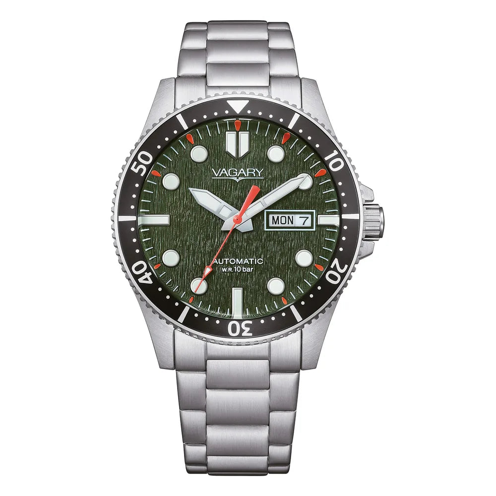 Vagary G.Matic Aqua 40 mm quadrante verde IX3-319-43