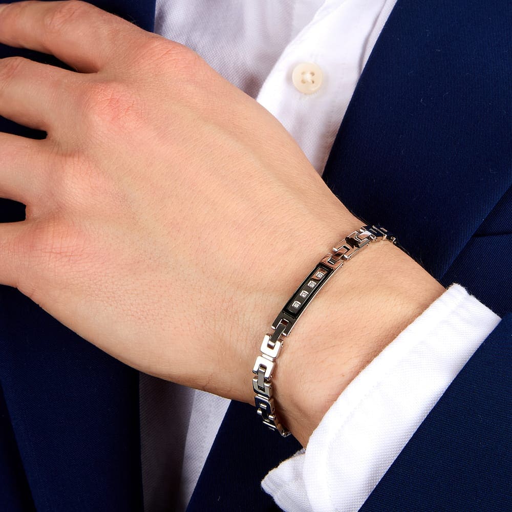Maserati Bracciale Diamond Uomo JM125ATY21