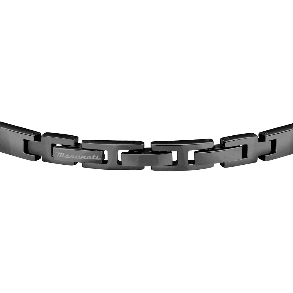 Maserati Bracciale Ceramic Uomo Nero JM224ATZ36